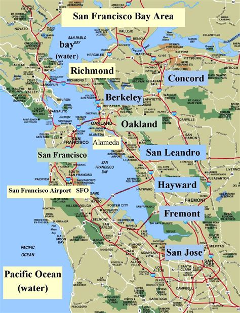 ca bay area cities